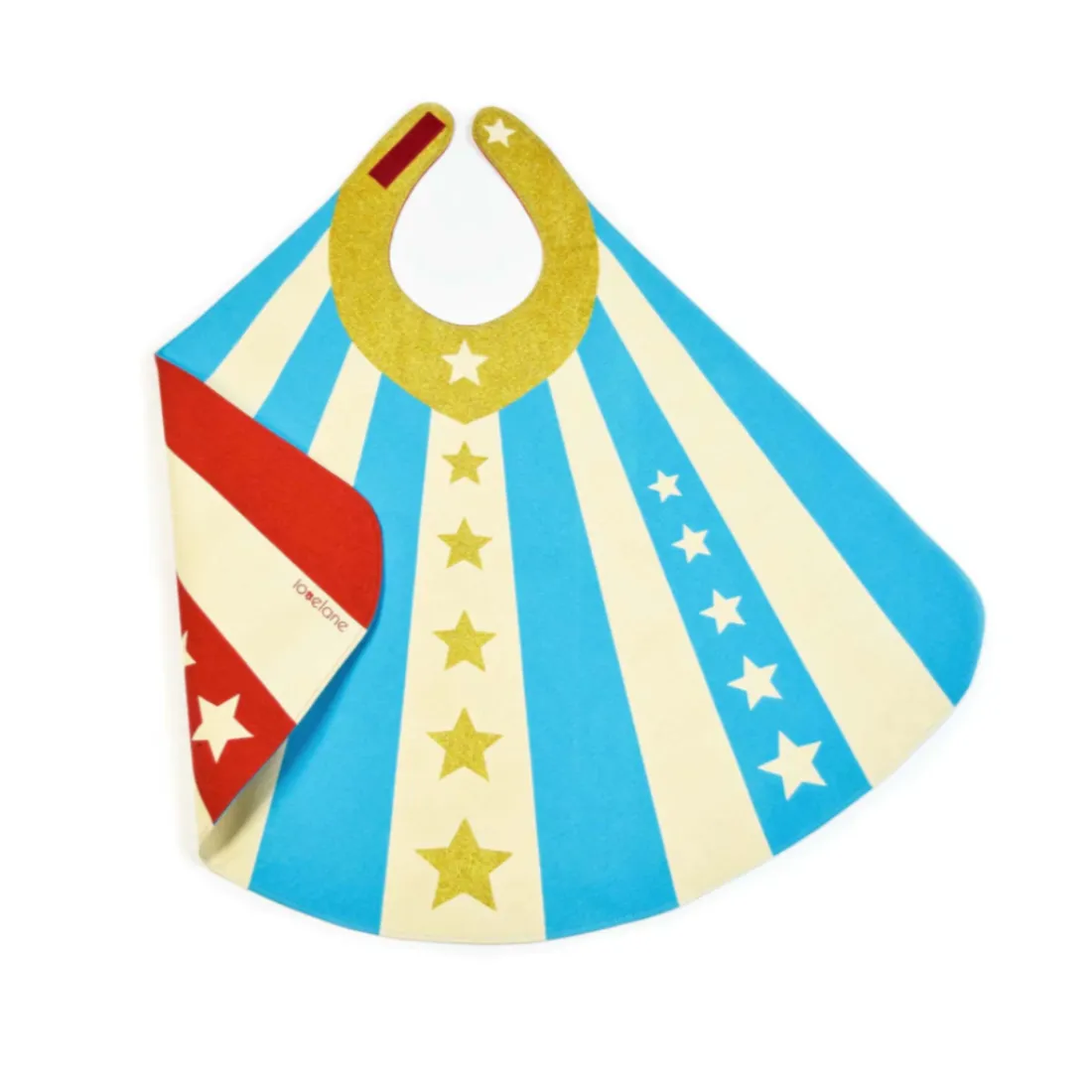 Blue Cape and Hat Hero Set by Lovelane Designs