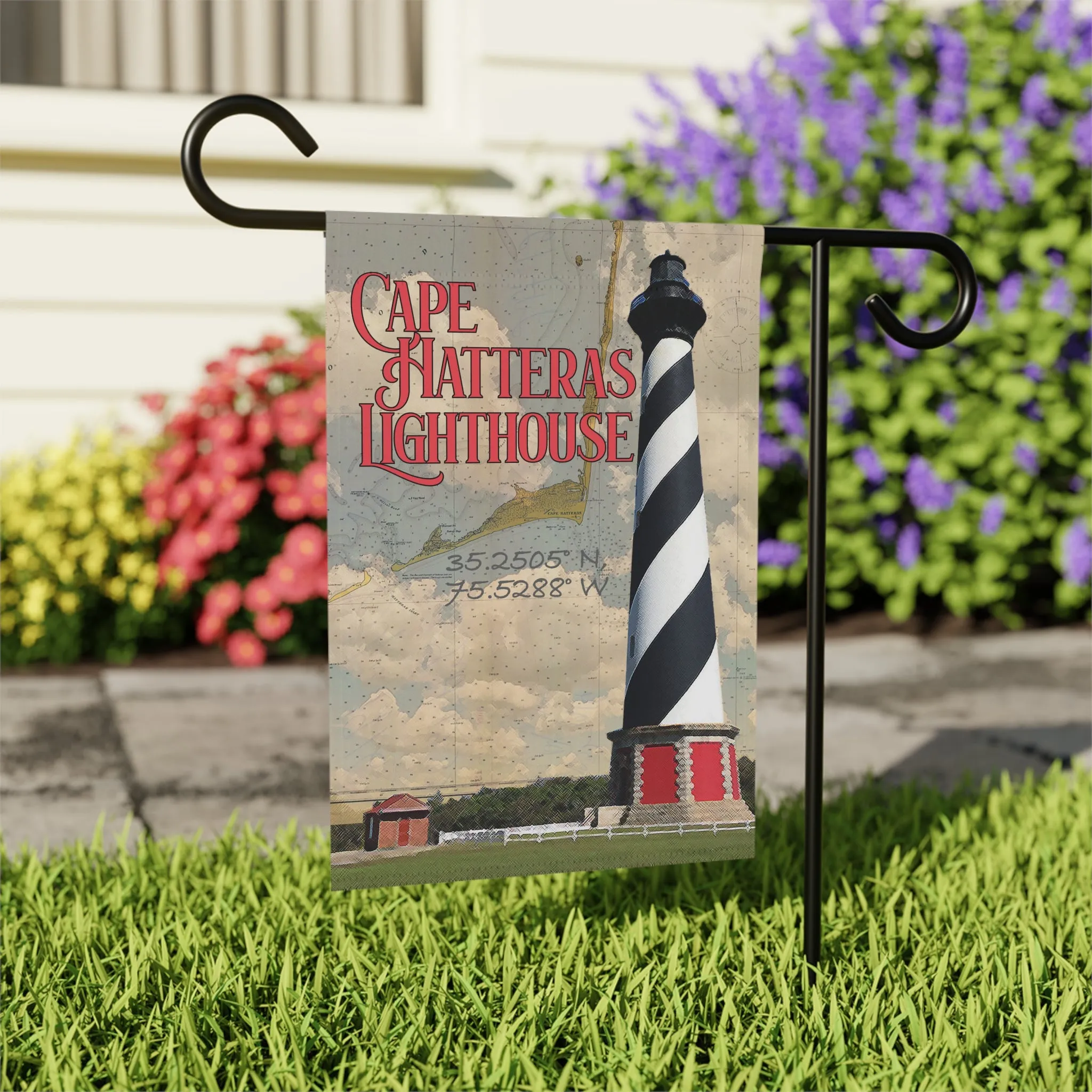 Cape Hatteras Lighthouse Garden Flag