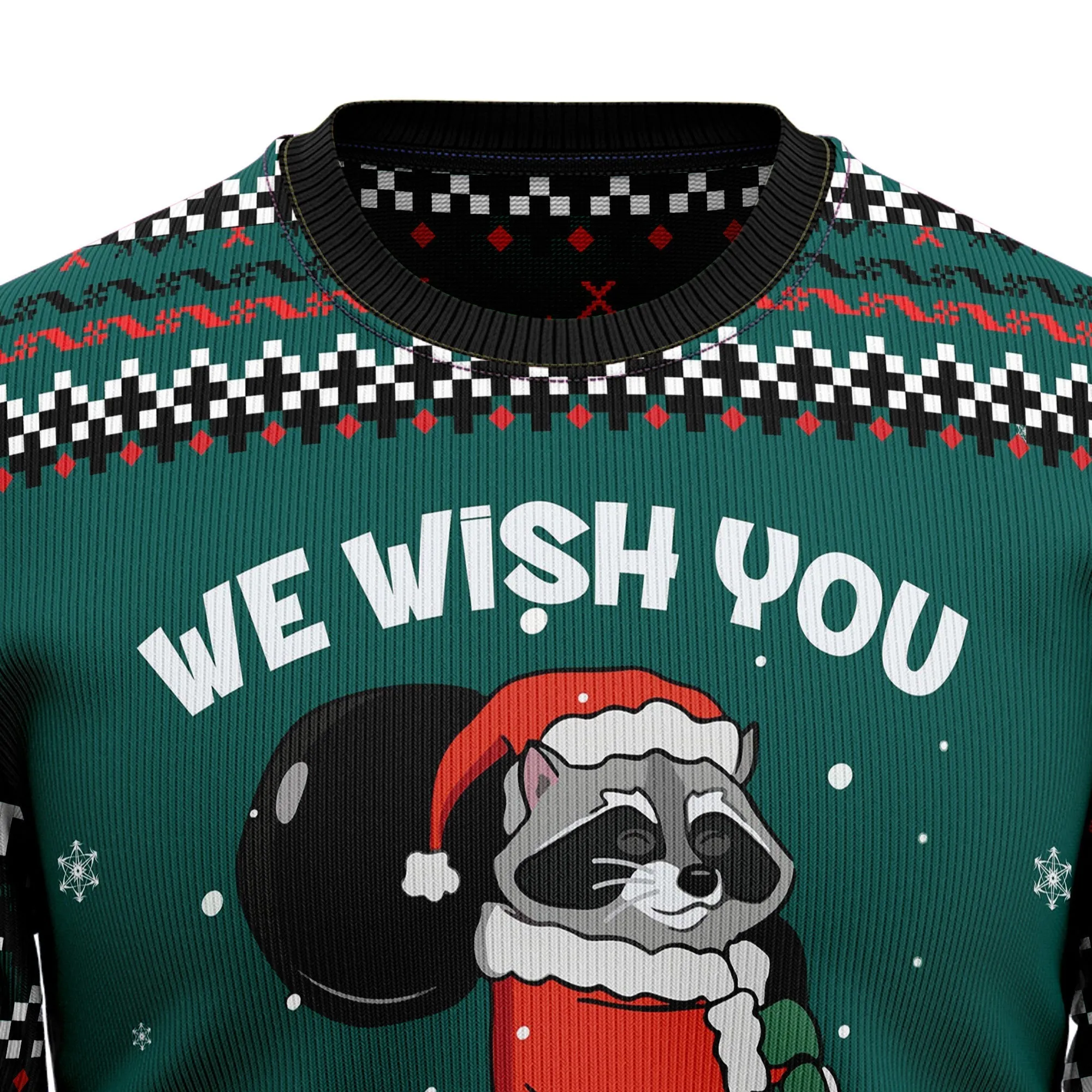 Funny Christmas Sweater JulesRoche All-Over Print Pullover