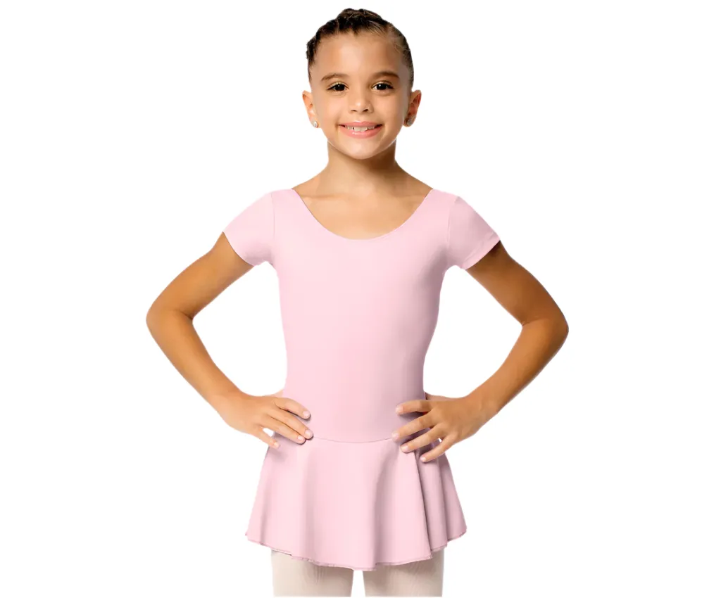 SoDanca Cap Sleeve Leotard with Bow Back